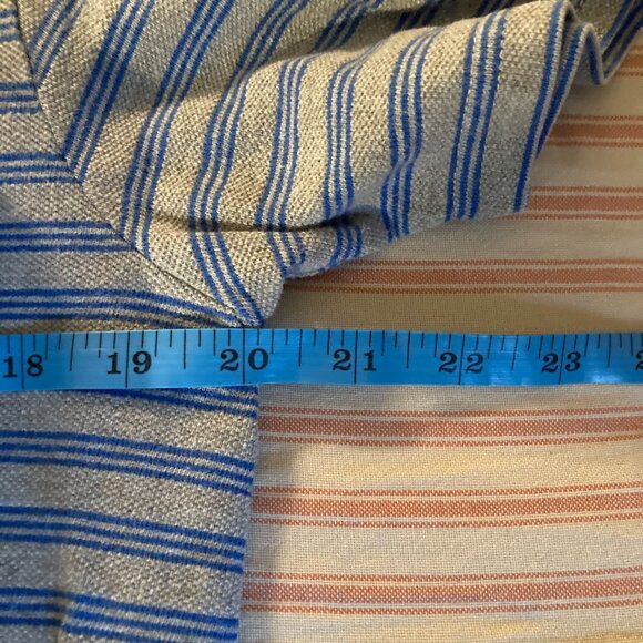 Vans Grey Shirt w/ Blue Stripes – Heavyweight Cotton – Size Medium - Picture 5 of 6